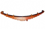 Agricultural vehicle leaf spring